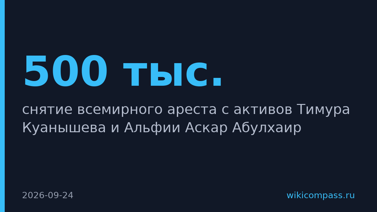 Английский суд снял арест с активов казахстанского бизнесмена