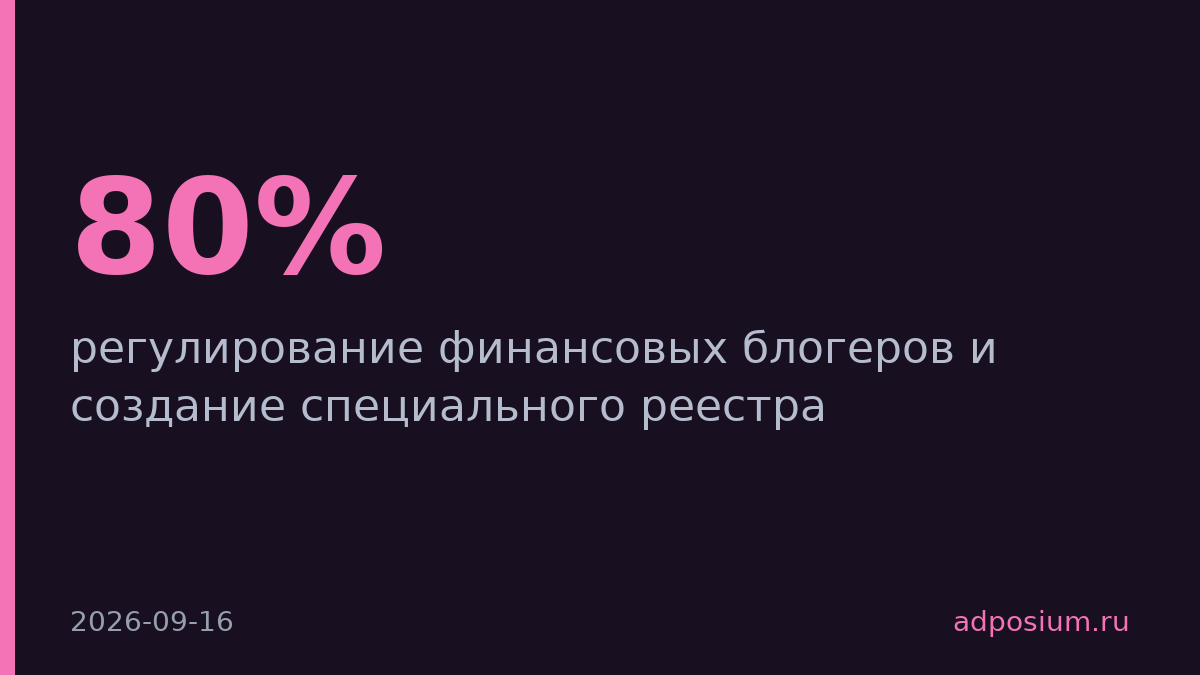 Банк России предложил создать реестр финансовых блогеров