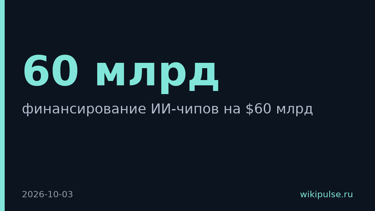Broadcom и Blackstone собрали $60 млрд на ИИ-чипы для Anthropic