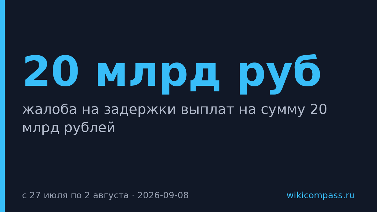 ФАС проверит Wildberries из-за задержки выплат на 20 млрд рублей