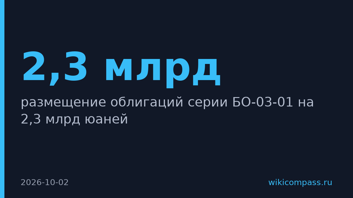 ФосАгро разместила облигации на 2,3 млрд юаней