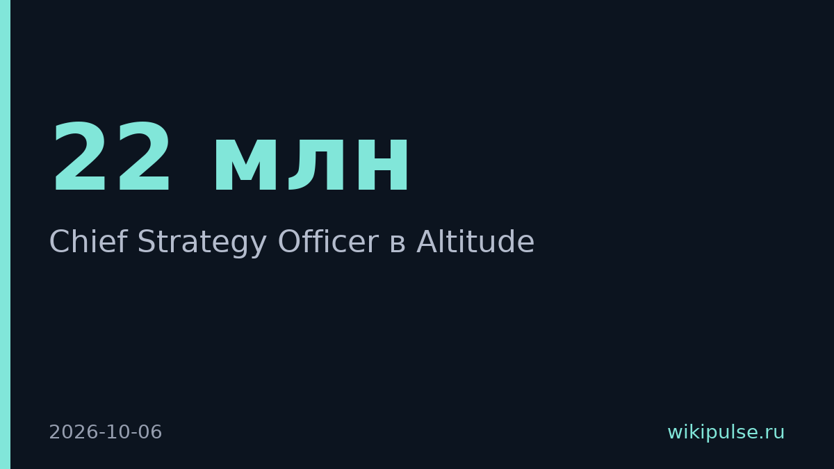 Иван Марьясин остался Chief Strategy Officer в Altitude