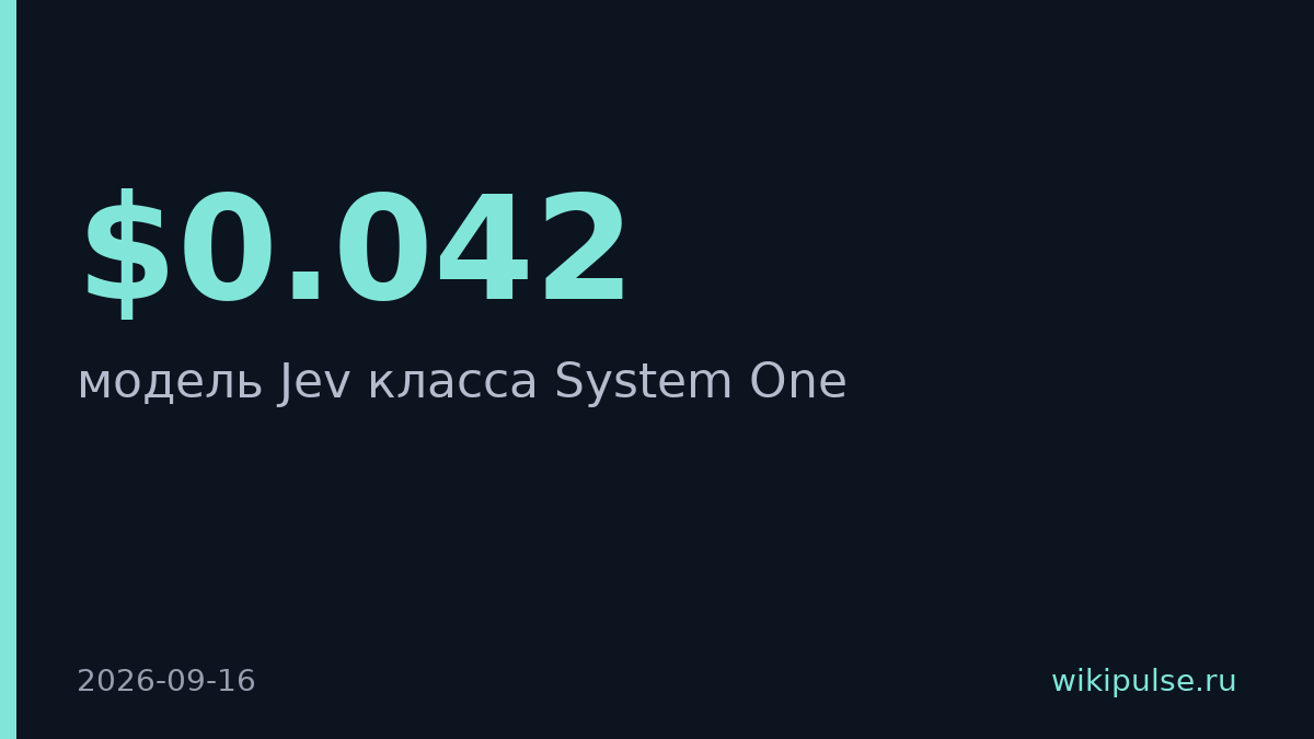 Jev работает в 20–200 раз быстрее LLM на задачах классификации