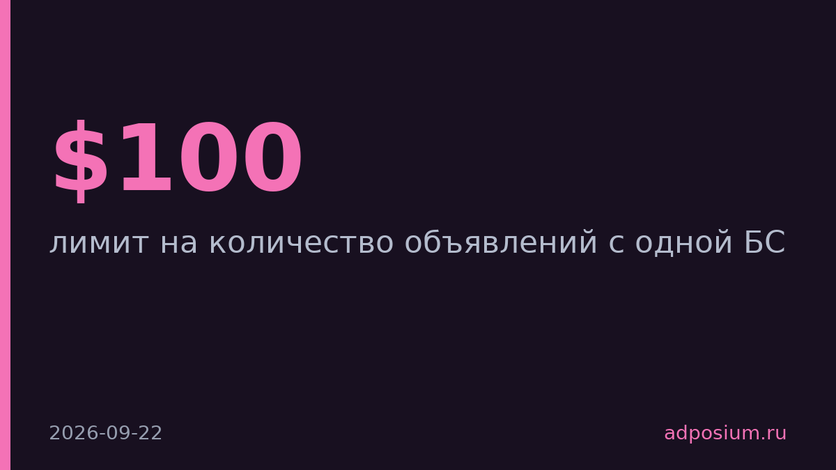 Meta снимает лимит на количество объявлений со страницы