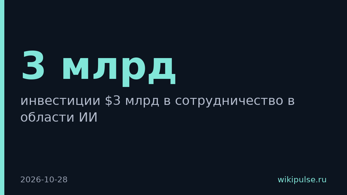 Nvidia направит $3 млрд на ИИ-сотрудничество с Meta*