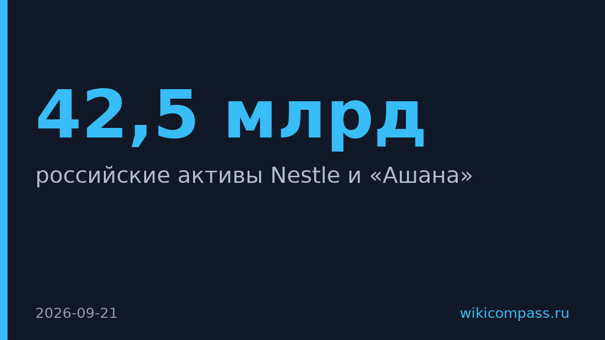 Pallarium покупает российские активы Nestle и «Ашана»