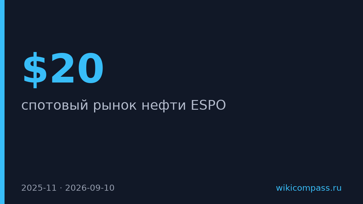 Премия на ESPO выросла вдвое из-за спроса китайских НПЗ