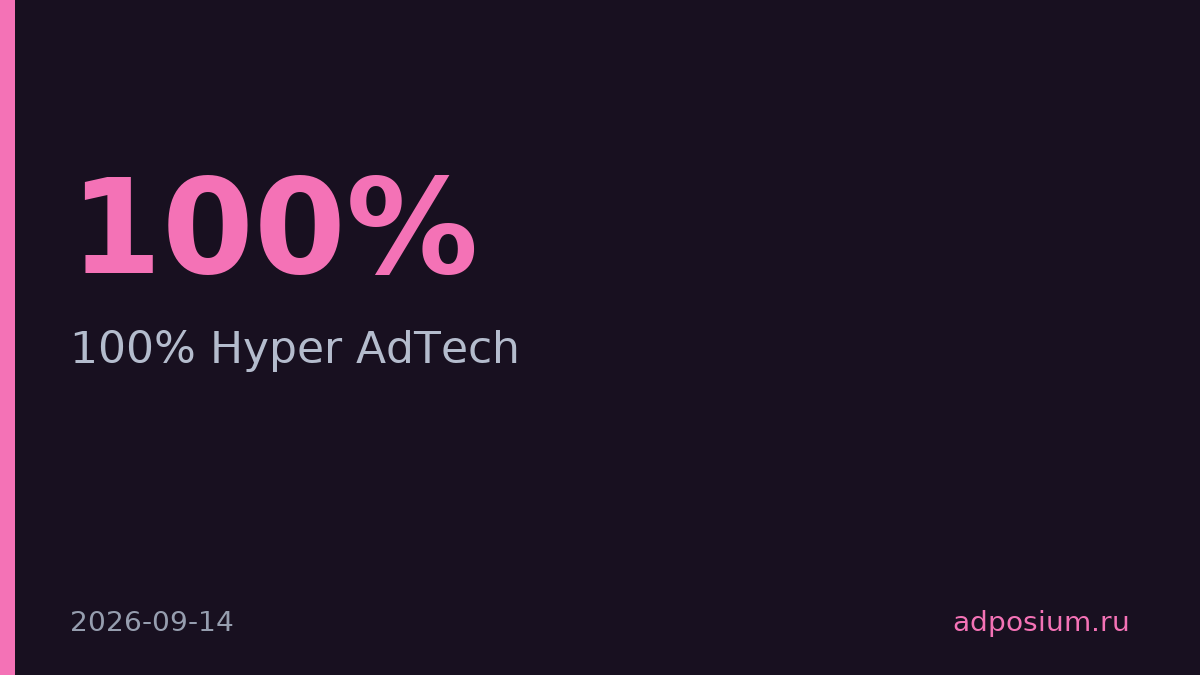 РБК выкупит оставшуюся долю в рекламной платформе Hyper AdTech