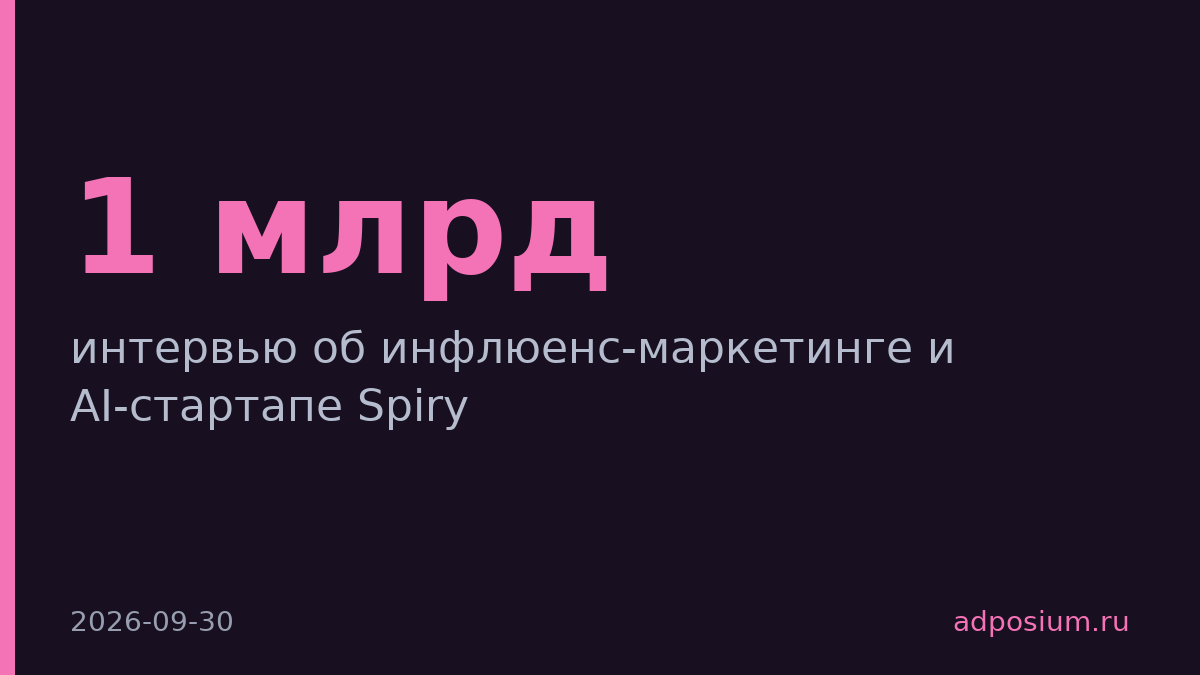 Spiry автоматизирует инфлюенс-маркетинг через AI-платформу