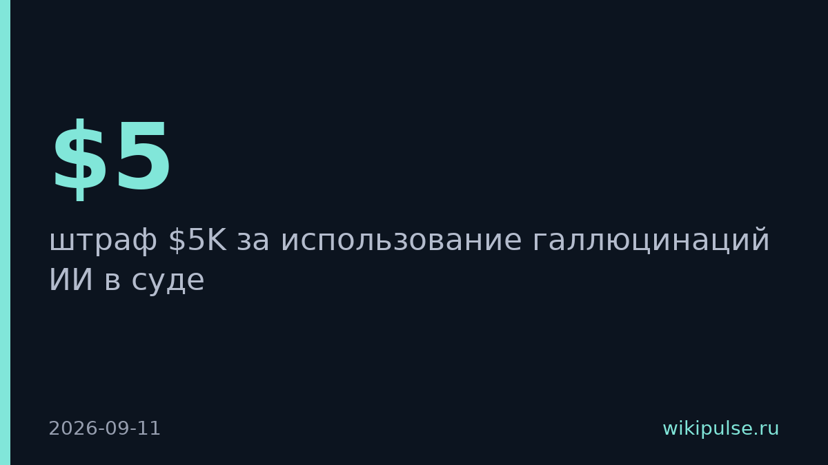 Суд Нью-Мексико оштрафовал адвоката на $5K за галлюцинации ИИ