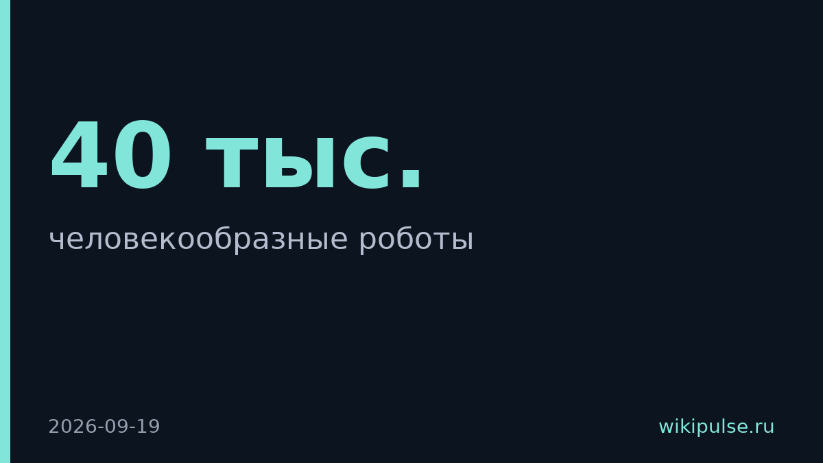 Toyota внедрит 40 тыс. человекообразных роботов на заводах