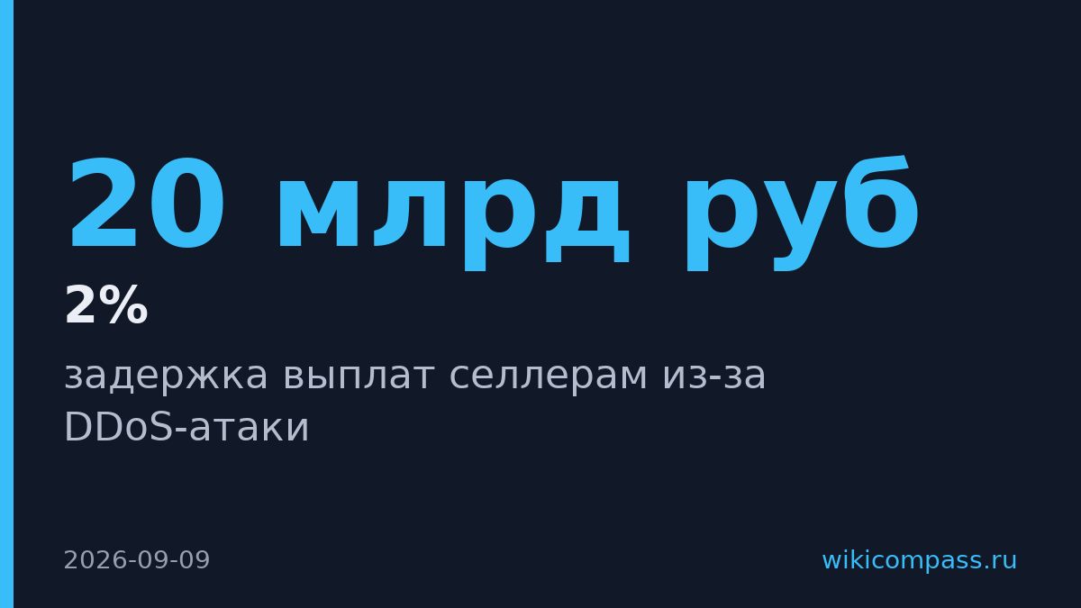 Wildberries задержала селлерам 20 млрд рублей из-за DDoS-атаки