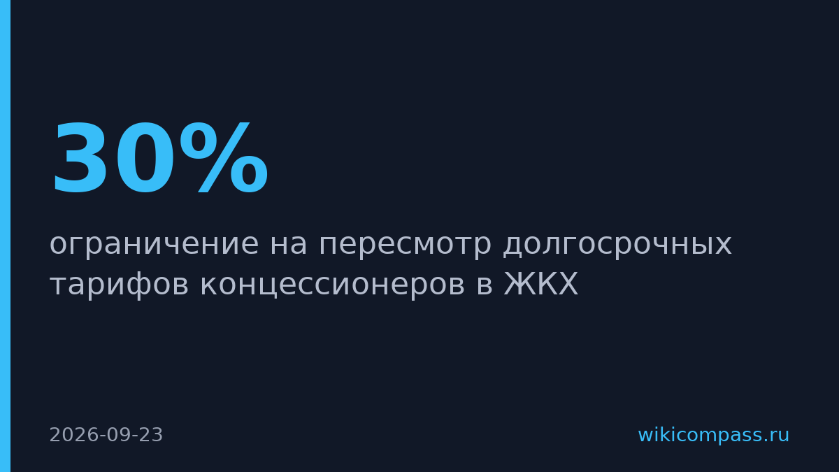 ЖКХ просит разрешить менять тарифы чаще без порога в 30%